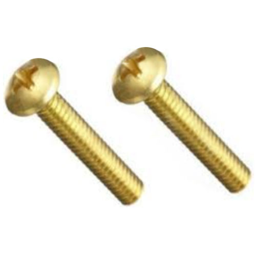 Brass Cross Recess Hex Screws