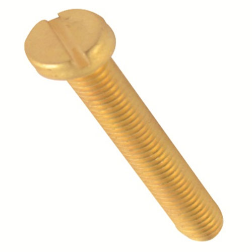 Brass Slotted Pan Screws